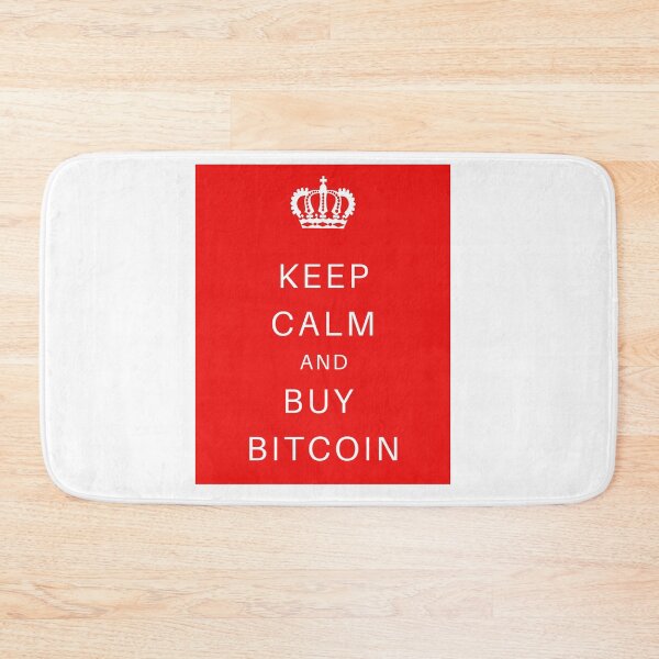 Item preview, KEEP CALM AND BUY BITCOIN - red designed and sold by Jero-fan.