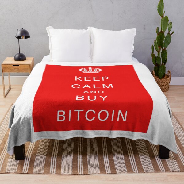 Item preview, KEEP CALM AND BUY BITCOIN - red designed and sold by Jero-fan.