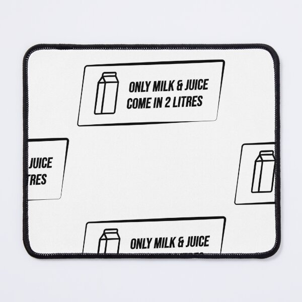 Item preview, Only milk and juice come in 2 litres designed and sold by mfzmfz.