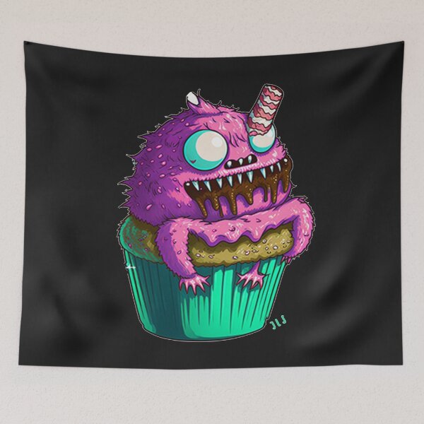 Item preview, Monster Cupcake #4 designed and sold by Hellbent Media.