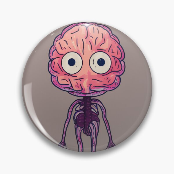 Item preview, cute brain designed and sold by LakeAI.
