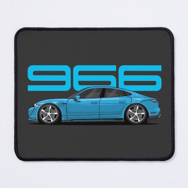 Item preview, Porsche 966 Taycan Illustration Blue designed and sold by blackdogshop.