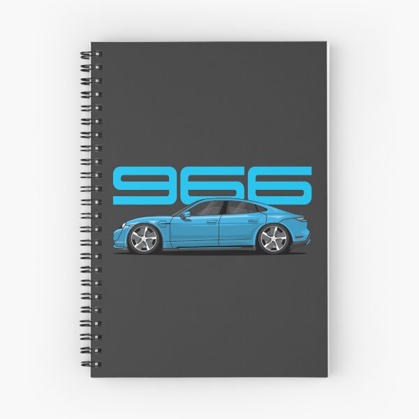 Item preview, Porsche 966 Taycan Illustration Blue designed and sold by blackdogshop.