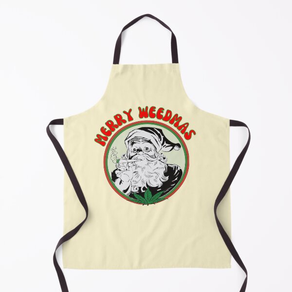 Item preview, Merry weedmas retro Christmas vintage designs designed and sold by DesignsbyMona.