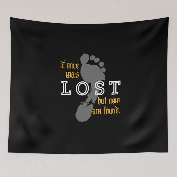 Item preview, I once was lost but now am found designed and sold by TeeRedeemed.