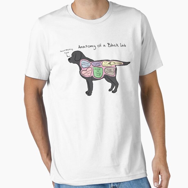 Item preview, Anatomy of a Black Lab designed and sold by MommySketchpad.
