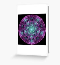 Organic Spiral Greeting Card