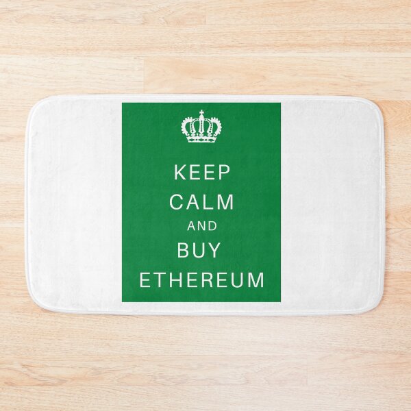 Item preview, Copie de Copie de KEEP CALM AND BUY ETHEREUM - GREEN designed and sold by Jero-fan.