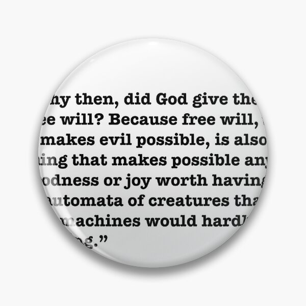 Item preview, C.S. Lewis Quote designed and sold by Lilycooper23.