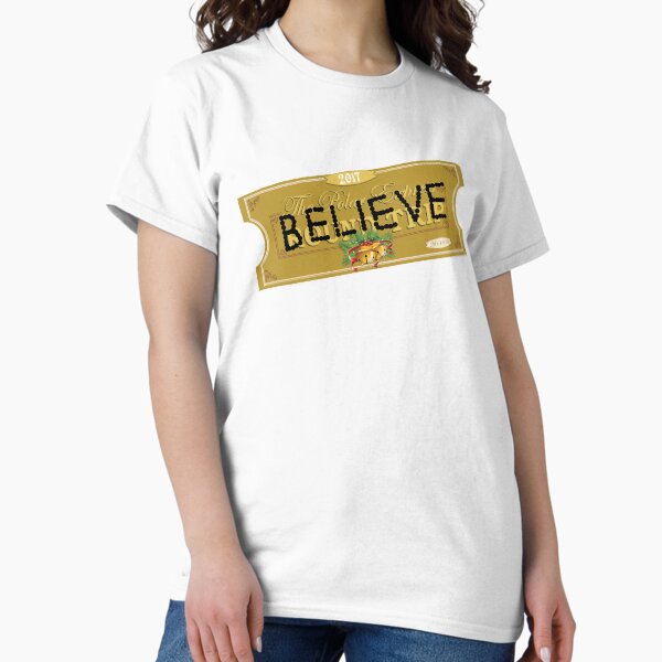 Item preview, Believe Polar Express Santa Ticket designed and sold by WorldOfTeesUSA.