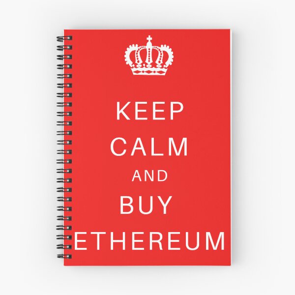 Item preview, Copie de Copie de Copie de  KEEP CALM AND BUY ETHEREUM - RED designed and sold by Jero-fan.