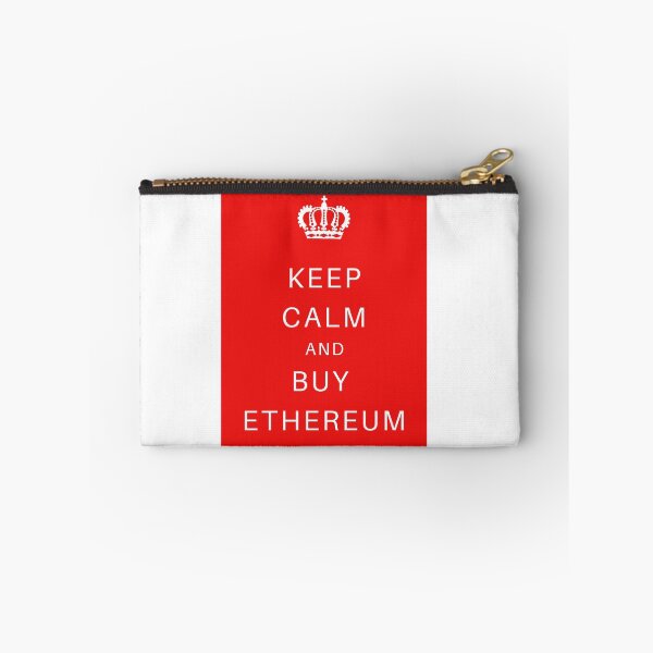 Item preview, Copie de Copie de Copie de  KEEP CALM AND BUY ETHEREUM - RED designed and sold by Jero-fan.