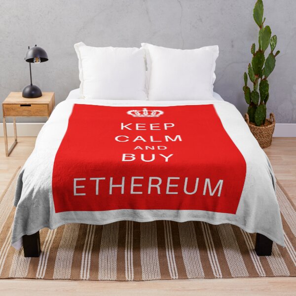 Item preview, Copie de Copie de Copie de KEEP CALM AND BUY ETHEREUM - RED designed and sold by Jero-fan.