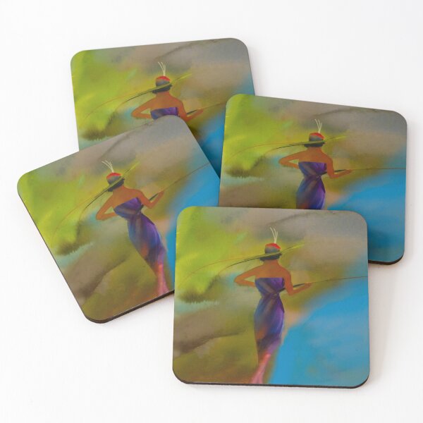 Item preview, The Lady Fisher designed and sold by PictureNZ.