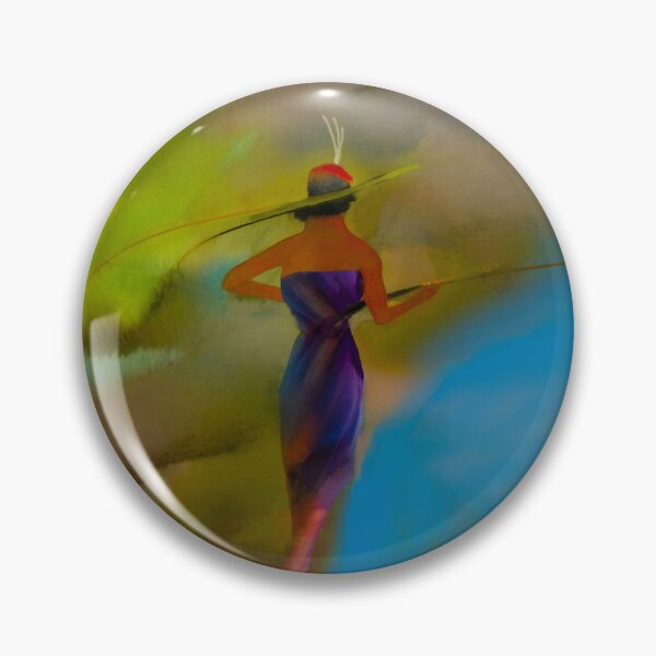 Item preview, The Lady Fisher designed and sold by PictureNZ.