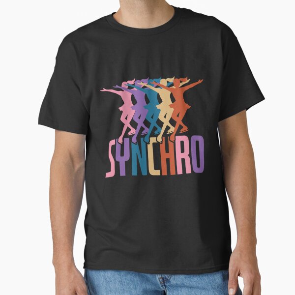Item preview, figure skating synchro skatingTshirt designed and sold by Glitche-Shop.