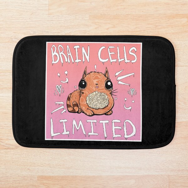 Item preview, Cute Brain Cells Limited Cat designed and sold by BobbyMillsArt.