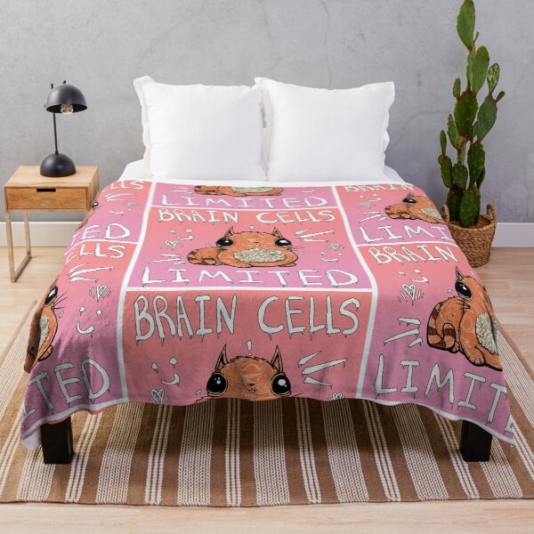 Item preview, Cute Brain Cells Limited Cat designed and sold by BobbyMillsArt.
