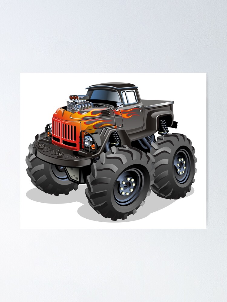 Cartoon Monster Truck Cartoon Monster Truck