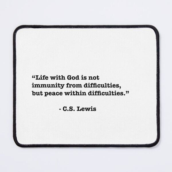 Item preview, C.S. Lewis Quote designed and sold by Lilycooper23.