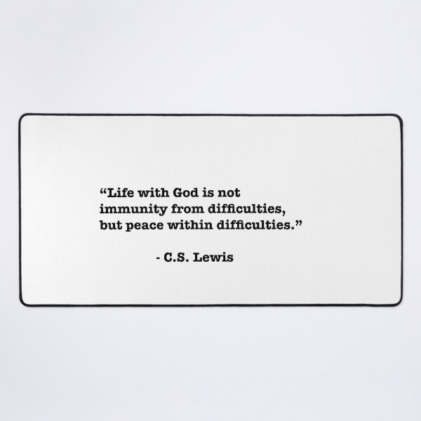 Item preview, C.S. Lewis Quote designed and sold by Lilycooper23.