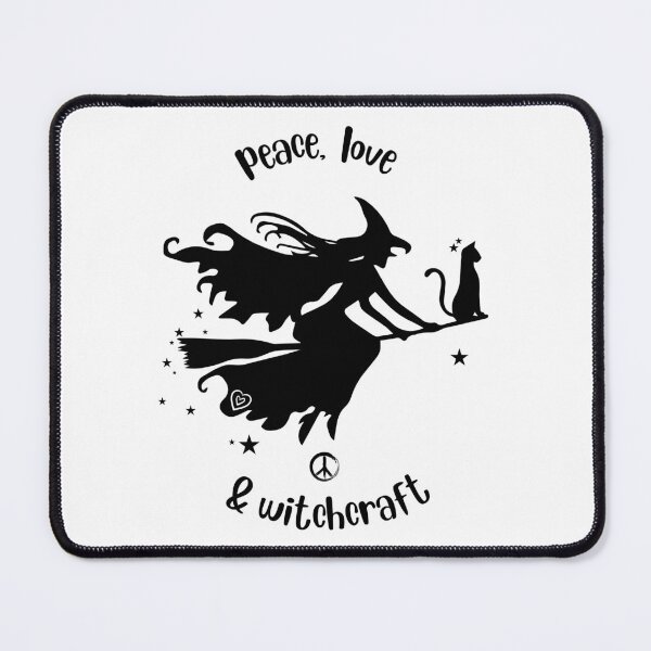 Item preview, Peace, Love & Witchcraft designed and sold by Edenglow Prints & Peculiars.
