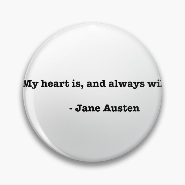 Item preview, Jane Austen Sense and Sensibility Quote designed and sold by Lilycooper23.