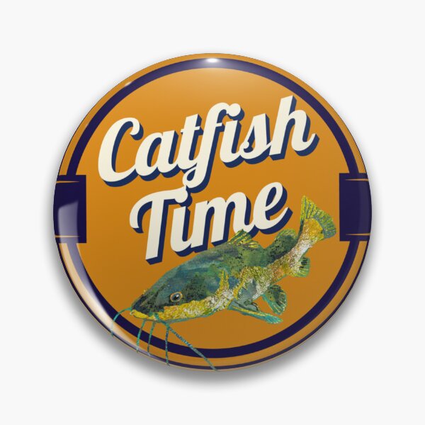 Item preview, Lake Catfish Fishing Time  designed and sold by ginaisarty.