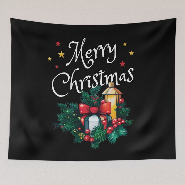 Item preview, Merry Christmas classic wish 01 designed and sold by cre-AI-tive.