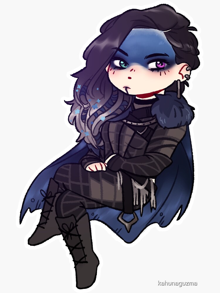 "Yasha" Sticker for Sale by kahunaguzma | Redbubble