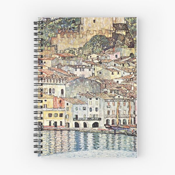 Item preview, Gustav Klimt's Malcesine am Gardasee (1913). designed and sold by VintageArtRepro.
