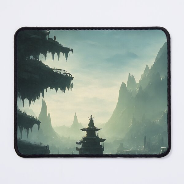 Item preview, Mystical Hazy Landscape designed and sold by ArtificialCraft.