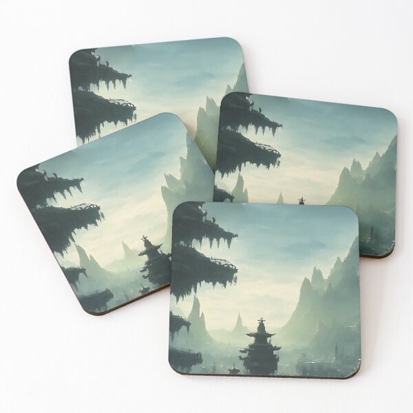 Item preview, Mystical Hazy Landscape designed and sold by ArtificialCraft.