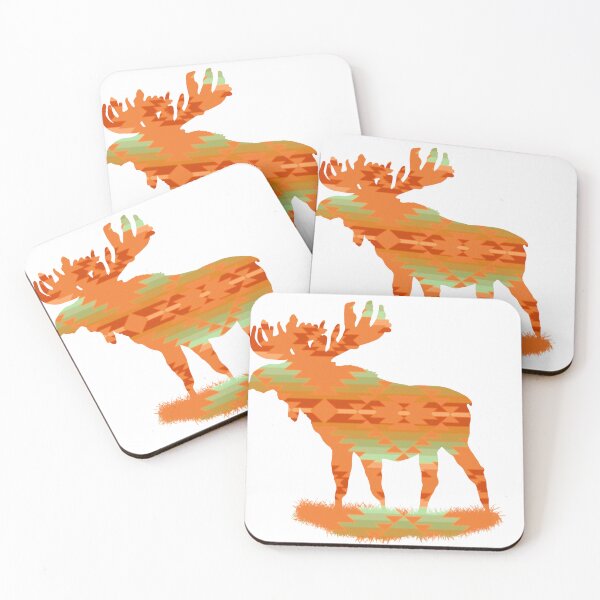 Item preview, Orange SW moose designed and sold by SaintsPlace.