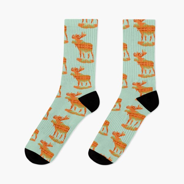 Item preview, Orange SW moose designed and sold by SaintsPlace.