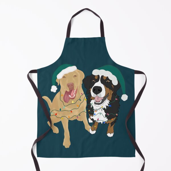 Item preview, Christmas Dudley Labrador and Bernese designed and sold by KantstandyaC.