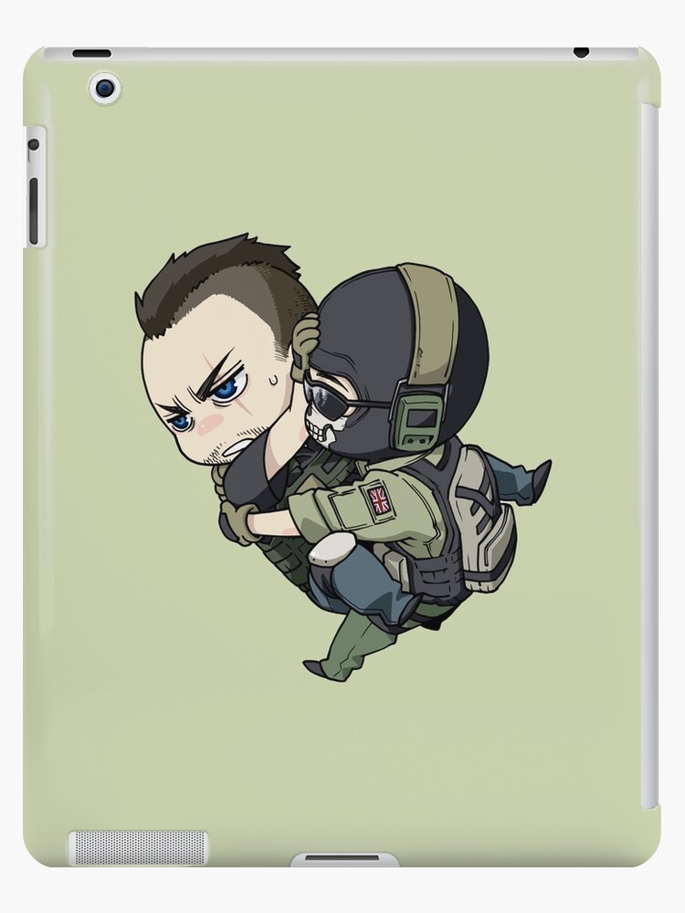 Simon Ghost Riley MW2 iPad Case & Skin for Sale by Bop Smelik