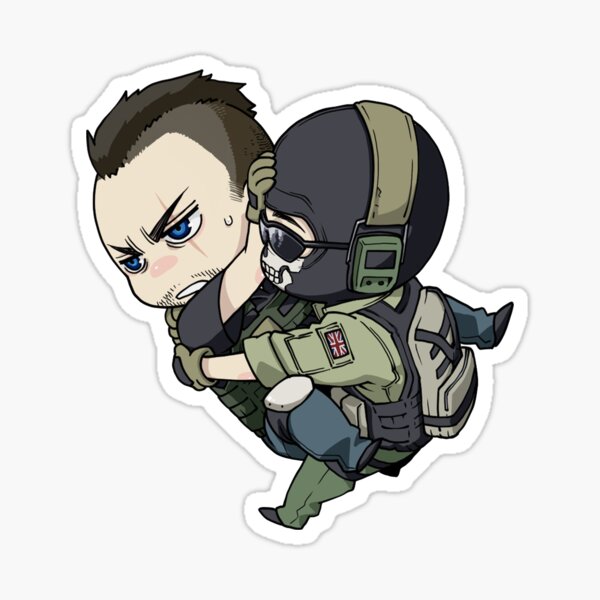 Tactical Ghost Sticker for Sale by spaceofbones