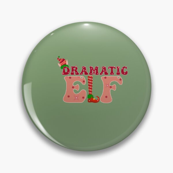 Artikelvorschau, Dramatische Elfe, Weihnachtself, die Elfe, ich bin die Elfe, Weihnachtslustige Elfe, passende Familie der Elfe, entworfen und verkauft von cutedream.