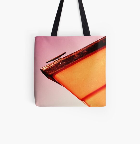Whitstable Beach Abstract - UK577/13 - www.lizgarnett.com All Over Print Tote Bag