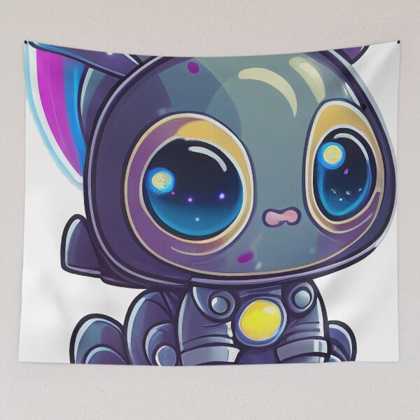 Item preview, Little Void Astronaut Cat designed and sold by Ian Guard.
