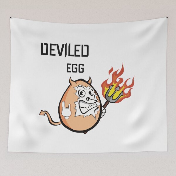 Item preview, The Evil Egg designed and sold by ArtByNabes.