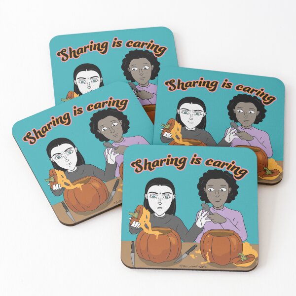 Item preview, Sharing Is Caring (All Grown Up) designed and sold by UncannyPrairie.