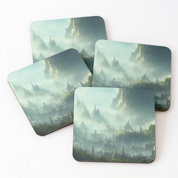 Item preview, Mystical Kingdom Landscape designed and sold by ArtificialCraft.