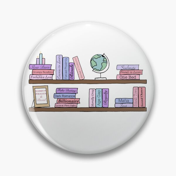 Item preview, Romance Reader Bookshelf  designed and sold by victoriareadss.