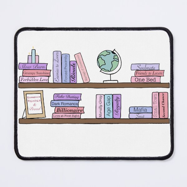 Item preview, Romance Reader Bookshelf designed and sold by victoriareadss.