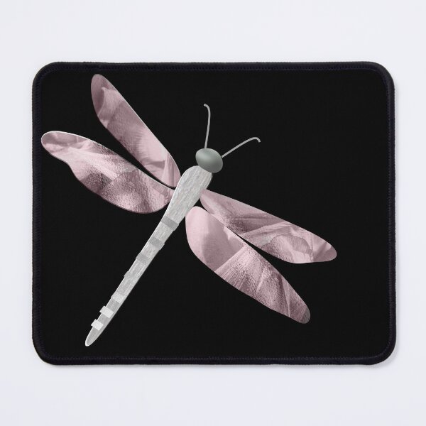 Item preview, Pretty metallic dragonflies with a cute embroidered dragonfly look.   Caroline Laursen Original. designed and sold by Caroline Laursen.