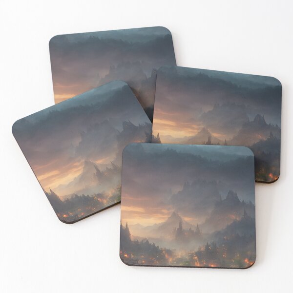 Item preview, Mystical Dark Landscape designed and sold by ArtificialCraft.