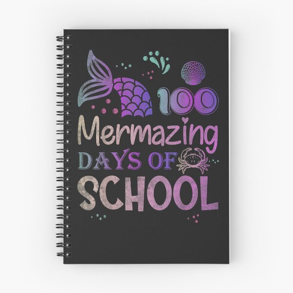Item preview, 100 days school mermaid girl 100 mermazing days of school Tshirt designed and sold by Glitche-Shop.