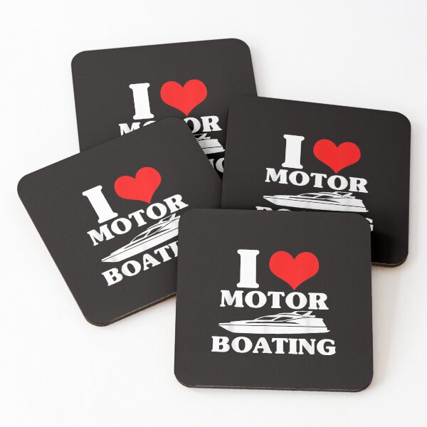Item preview, I Love Motor Boating - Boat Captain & Boating designed and sold by Best Selling ⭐⭐⭐⭐⭐(9.0).